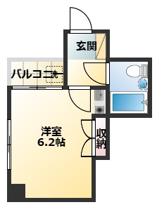 2階の間取り図