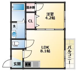 3階の間取り図