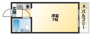 5階の間取り図