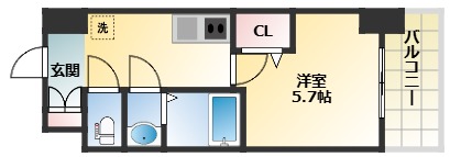 3階の間取り図