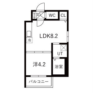 3階の間取り図