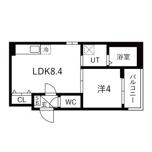 3階の間取り図
