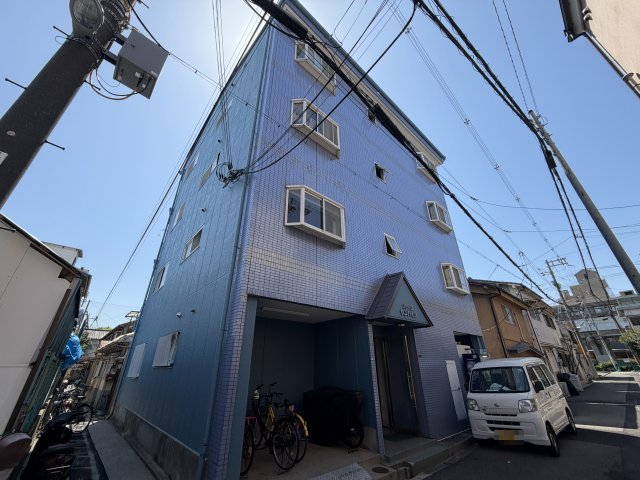 大阪市東住吉区住道矢田１丁目の賃貸マンションの外観