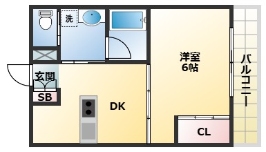 2階の間取り図