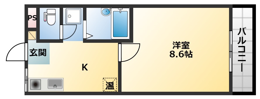 3階の間取り図