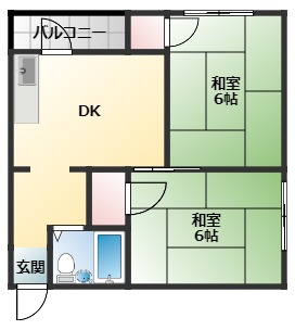 4階の間取り図