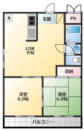 3階の間取り図