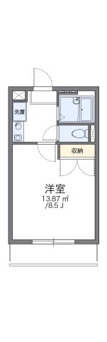2階の間取り図