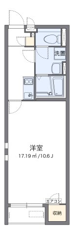 2階の間取り図