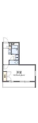 2階の間取り図