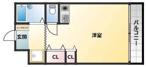 1階の間取り図