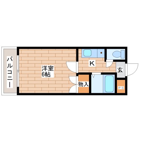 5階の間取り図