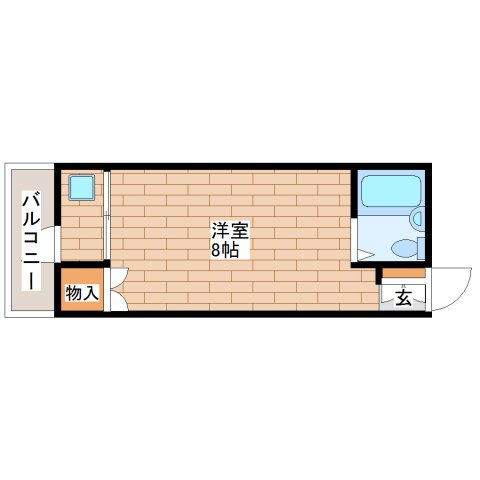 4階の間取り図