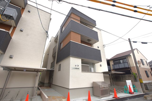 フジパレス加美駅南Ⅰ番館の外観