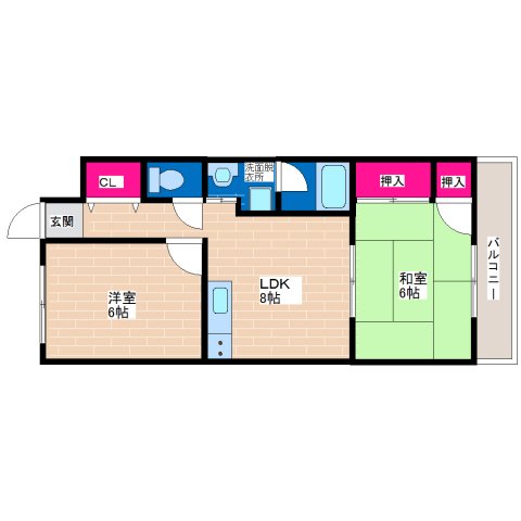 3階の間取り図