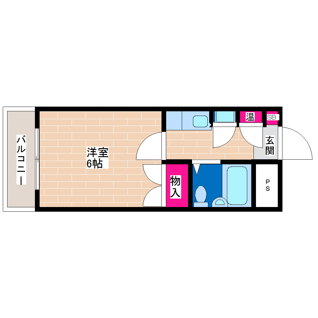 3階の間取り図