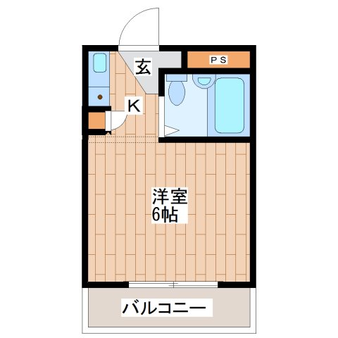 2階の間取り図