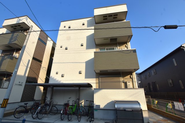 フジパレス平野南Ⅲ番館の外観
