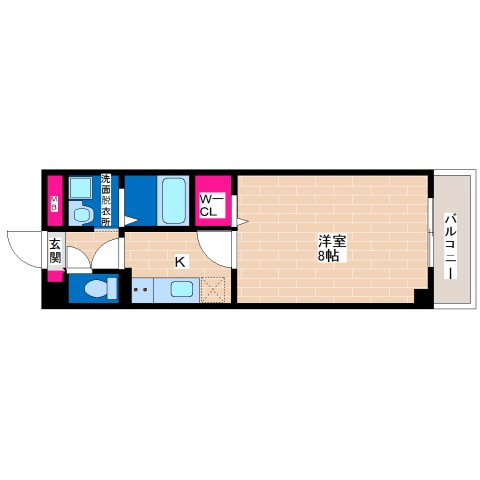 1階の間取り図