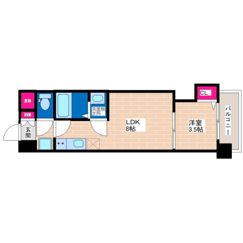 3階の間取り図