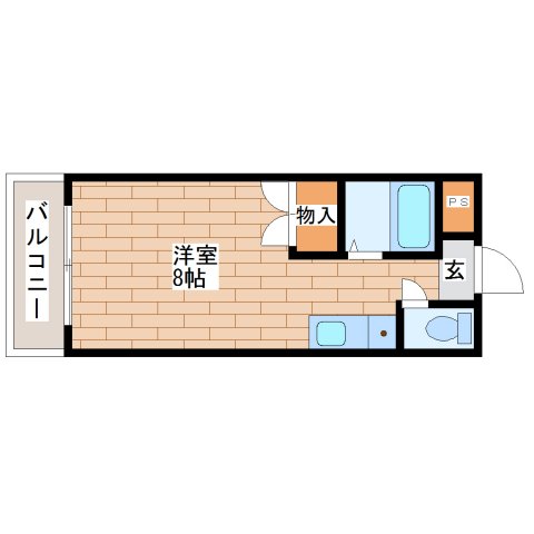 5階の間取り図