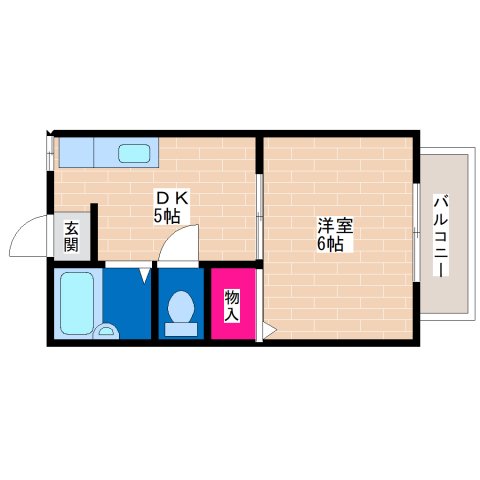 3階の間取り図