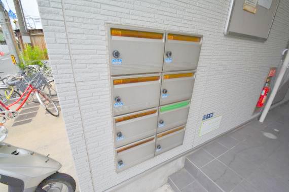 落ち着いたエントランスです 