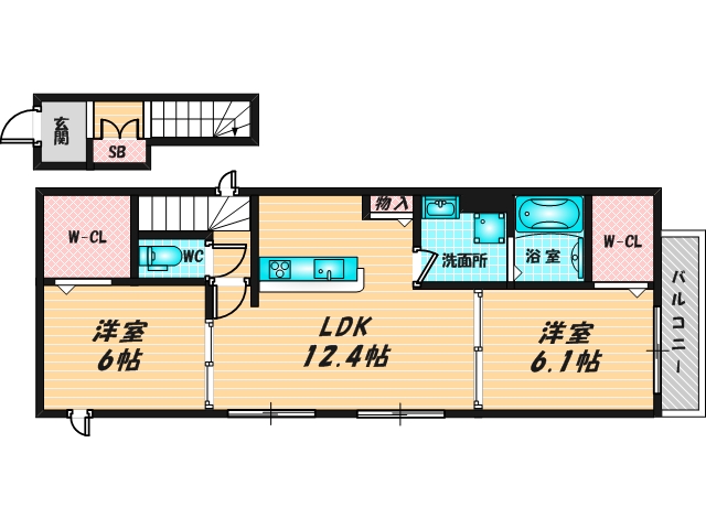お部屋のゆとりは暮らしのゆとり 