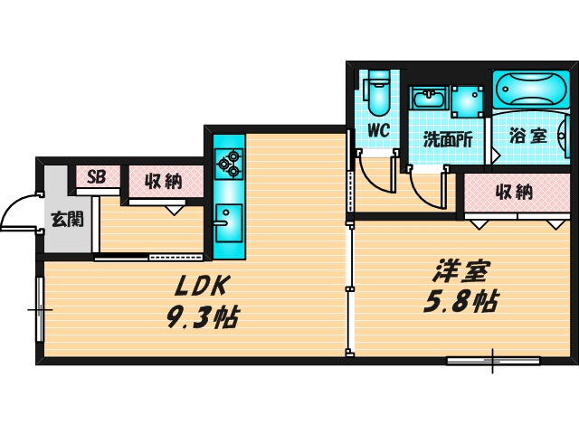 お部屋のゆとりは暮らしのゆとり 
