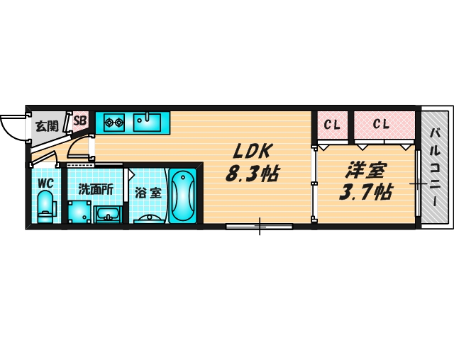 お部屋のゆとりは暮らしのゆとり