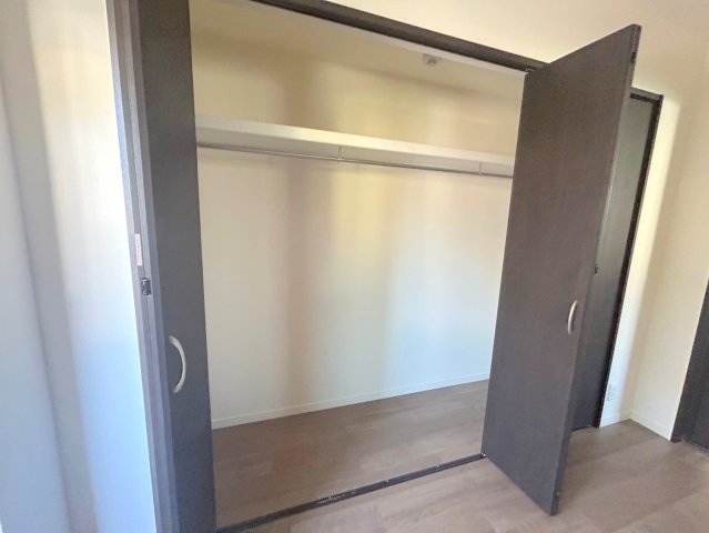 しっかり収納スペースも確保。使いやすいお部屋です。 