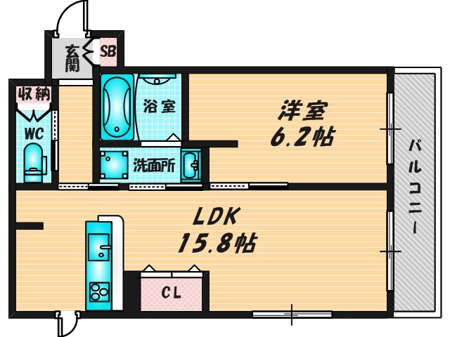 お部屋のゆとりは暮らしのゆとり