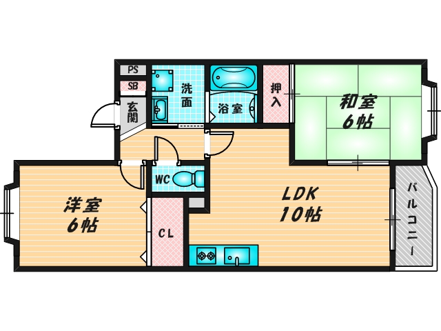 和室のあるゆったりした間取です。一度ご覧ください。 