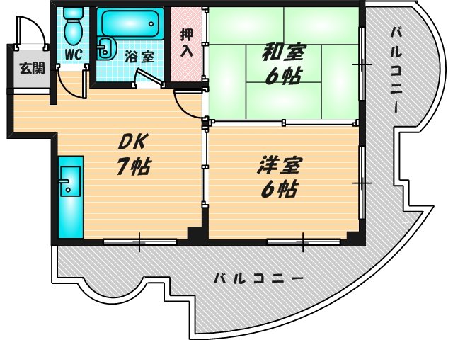 和室のあるゆったりした間取です。一度ご覧ください。 