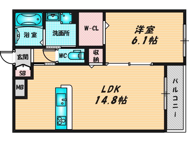 お部屋のゆとりは暮らしのゆとり  