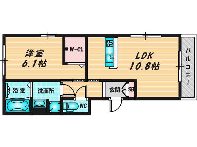 お部屋のゆとりは暮らしのゆとり 