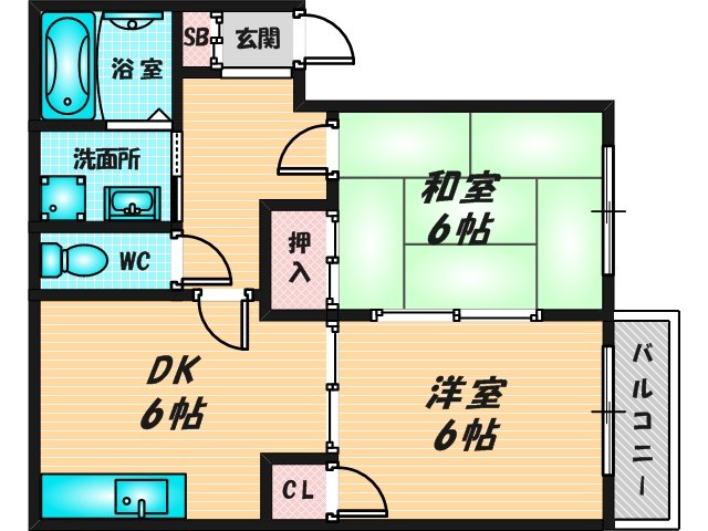 和室のあるゆったりした間取です。一度ご覧ください。 
