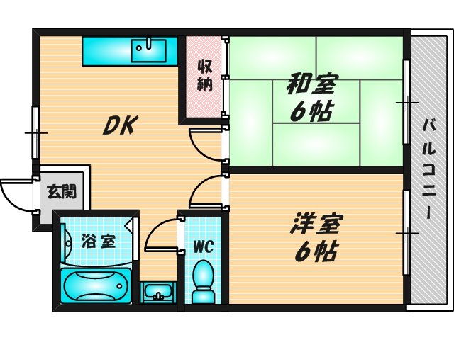 和室のあるゆったりした間取です。一度ご覧ください。 