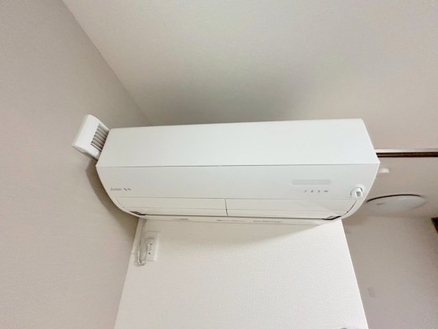 エアコンが最初からついているのは、本当に助かりますね。 