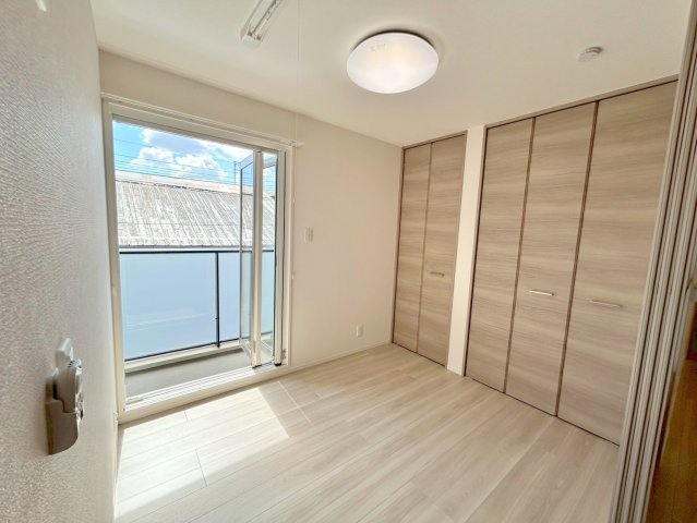 ゆとりのあるベッドルームで快適な睡眠をとってくださいね。 