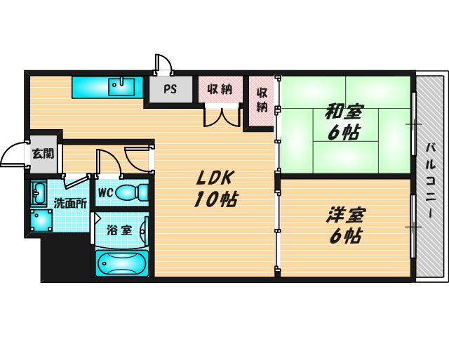 和室のあるゆったりした間取です。一度ご覧ください。 