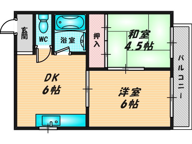 和室のあるゆったりした間取です。一度ご覧ください。 