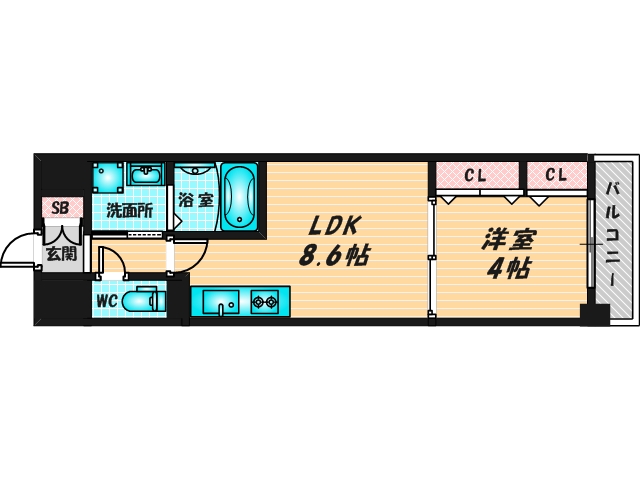 お部屋のゆとりは暮らしのゆとり 