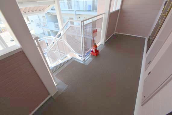 広々としたロビーです。 