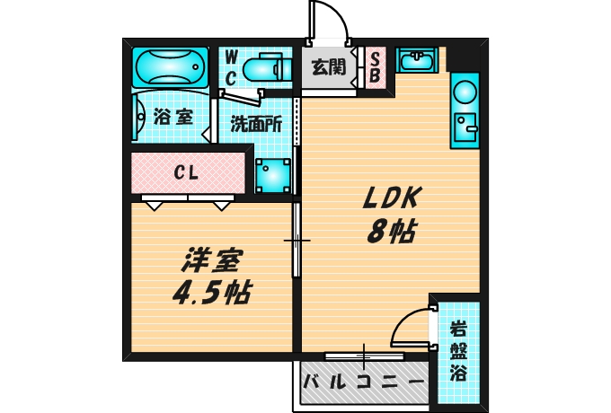 お部屋のゆとりは暮らしのゆとり