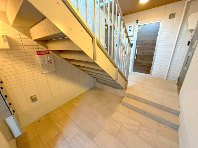 広々としたロビーです。 