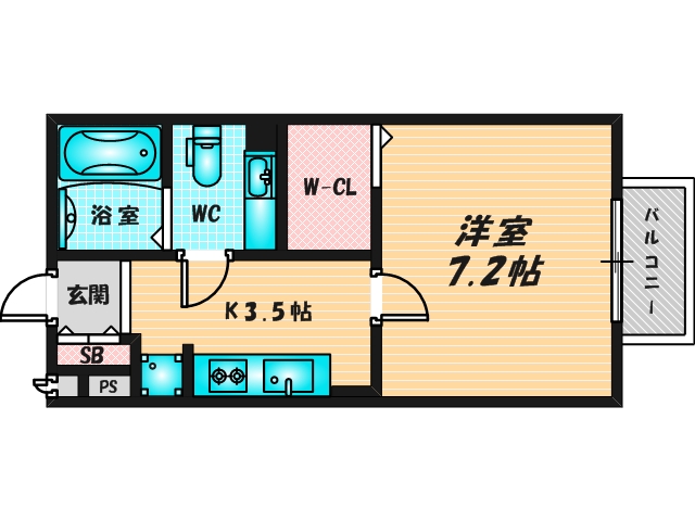 お部屋のゆとりは暮らしのゆとり