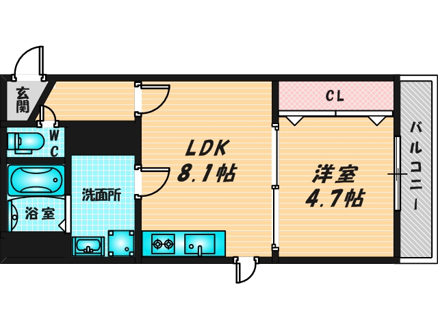 お部屋のゆとりは暮らしのゆとり