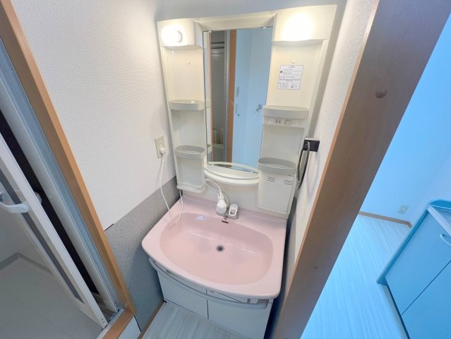 人気の独立洗面所にはうれしいシャンプードレッサーが付いてます。 