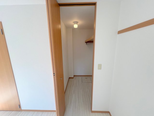 荷物が多い方にはウォークインクローゼット 